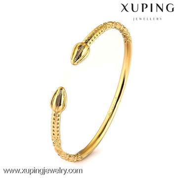 51079 brazalete de oro de dubai, bisutería de color oro de 24 k